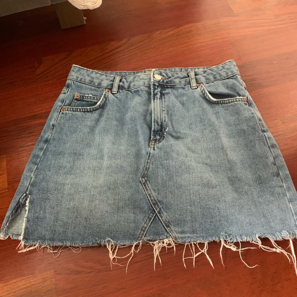 TOPSHOP Jean skirt